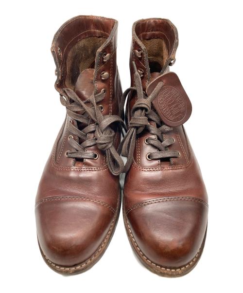 WOLVERINE（ウルヴァリン）WOLVERINE (ウルヴァリン) キャップトゥ 1000マイルブーツ ブラウン サイズ:9 1/2 Dの古着・服飾アイテム