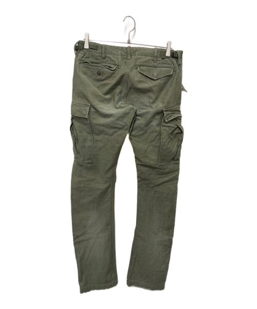 ATTACHMENT（アタッチメント）ATTACHMENT (アタッチメント) スリムカーブ カーゴパンツ オリーブ サイズ:3の古着・服飾アイテム