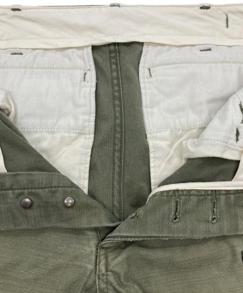 ATTACHMENT（アタッチメント）ATTACHMENT (アタッチメント) スリムカーブ カーゴパンツ オリーブ サイズ:3の古着・服飾アイテム