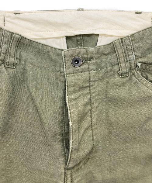 ATTACHMENT（アタッチメント）ATTACHMENT (アタッチメント) スリムカーブ カーゴパンツ オリーブ サイズ:3の古着・服飾アイテム