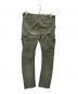 ATTACHMENT (アタッチメント) スリムカーブ カーゴパンツ オリーブ サイズ:3：4000円