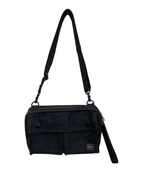 PORTER（ポーター）PORTER (ポーター) スモーキー 2WAYショルダーバッグ ブラックの古着・服飾アイテム