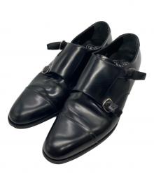 CHURCH'S（チャーチ）の古着「LIVERPOOL / ダブルモンクストラップシューズ」｜ブラック