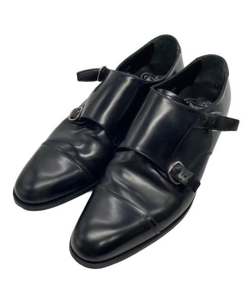 CHURCH'S（チャーチ）CHURCH'S (チャーチ) LIVERPOOL / ダブルモンクストラップシューズ ブラック サイズ:80Fの古着・服飾アイテム