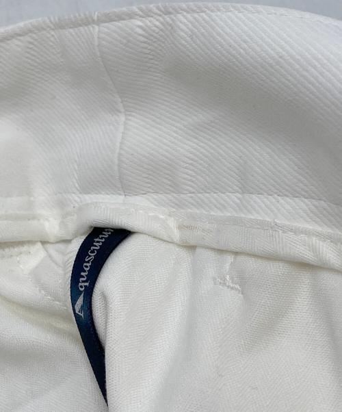 Aquascutum（アクアスキュータム）Aquascutum (アクアスキュータム) パンツ ホワイト サイズ:10の古着・服飾アイテム