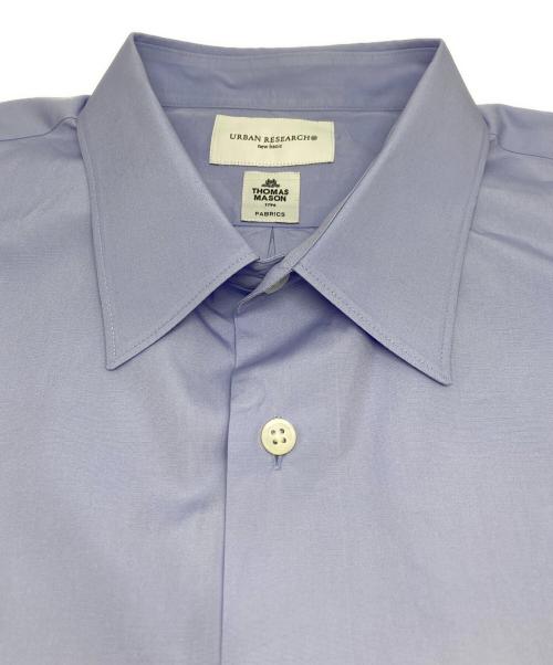 URBAN RESEARCH（アーバンリサーチ）URBAN RESEARCH (アーバンリサーチ) new basic THOMAS MASON OVER SHIRTS ブルー サイズ:Ｓの古着・服飾アイテム