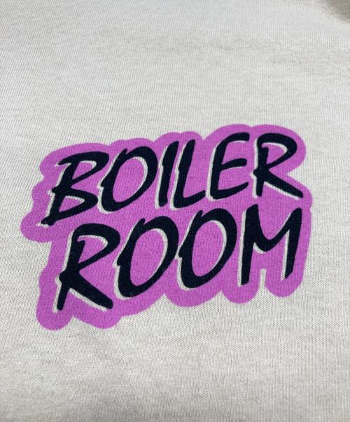 BOILER ROOM（ボイラールーム）BOILER ROOM (ボイラールーム) プリントTシャツ ベージュ サイズ:Lの古着・服飾アイテム