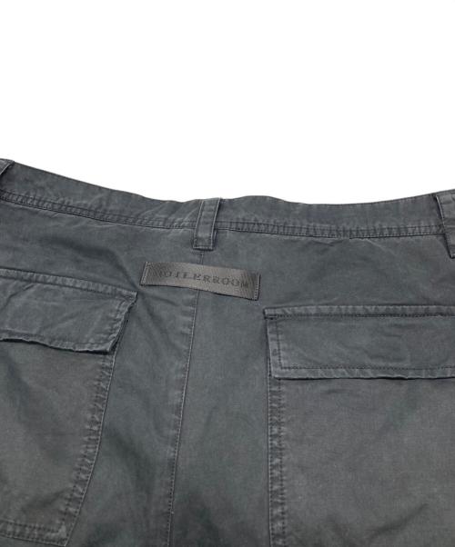 BOILER ROOM（ボイラールーム）BOILER ROOM (ボイラールーム) マルチポケットデザインカーゴパンツ ブラック サイズ:34の古着・服飾アイテム