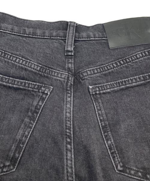 Calvin Klein（カルバンクライン）Calvin Klein (カルバンクライン) CK ハイライズワイドフィットジーンズ グレー サイズ:W27の古着・服飾アイテム