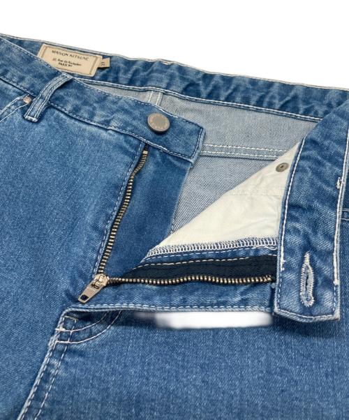 maison kitsune（メゾンキツネ）MAISON KITSUNE (メゾンキツネ) デニムパンツ インディゴ サイズ:27の古着・服飾アイテム