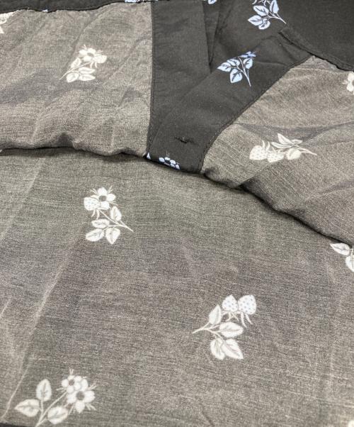 maison kitsune（メゾンキツネ）MAISON KITSUNE (メゾンキツネ) スタンドカラーシャツ ブラック サイズ:36の古着・服飾アイテム