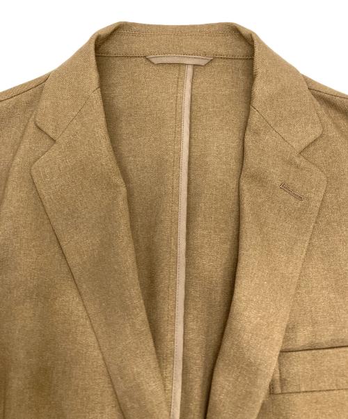 green label relaxing（グリーンレーベルリラクシング）green label relaxing (グリーンレーベルリラクシング) JUSTFIT Wライク セットアップ ブラウン サイズ:Ｍの古着・服飾アイテム