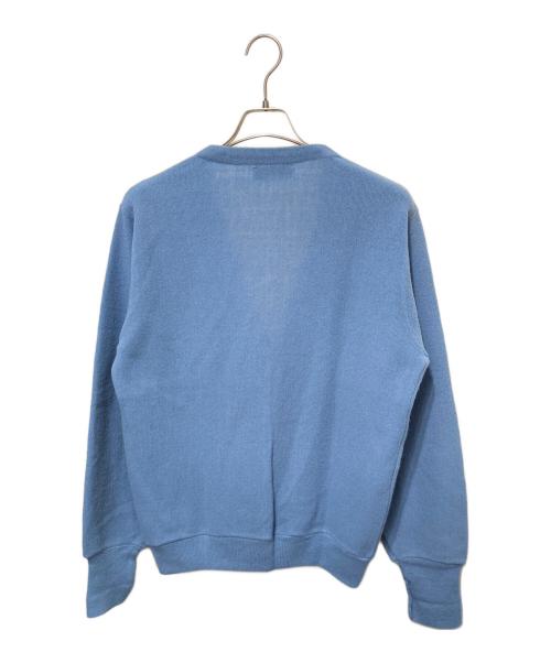 Christian Dior MONSIEUR（クリスチャンディオールムッシュ）Christian Dior MONSIEUR (クリスチャンディオールムッシュ) ヴィンテージアクリルカーディガン ブルー サイズ:Ｍの古着・服飾アイテム