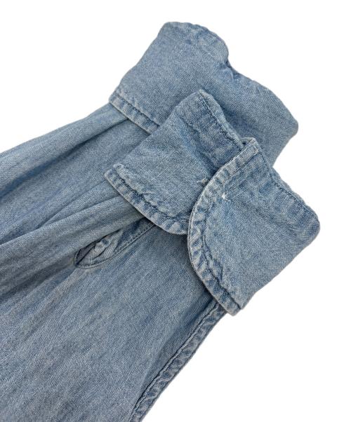 FRAMeWORK（フレームワーク）FRAMeWORK (フレームワーク) ダンガリーグラフィティシャツ ブルー サイズ:FREEの古着・服飾アイテム