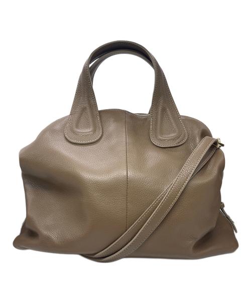 MILLELA FIRENZE（ミレッラフィレンツェ）MILLELA FIRENZE (ミレッラフィレンツェ) 2WAYレザーバッグ ブラウンの古着・服飾アイテム