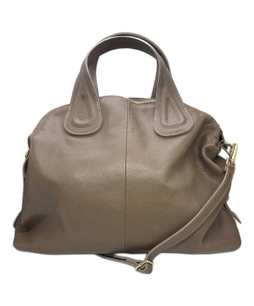 MILLELA FIRENZE（ミレッラフィレンツェ）MILLELA FIRENZE (ミレッラフィレンツェ) 2WAYレザーバッグ ブラウンの古着・服飾アイテム