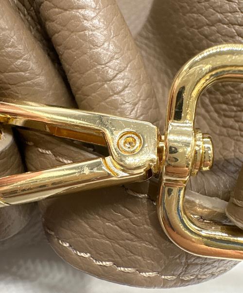 MILLELA FIRENZE（ミレッラフィレンツェ）MILLELA FIRENZE (ミレッラフィレンツェ) 2WAYレザーバッグ ブラウンの古着・服飾アイテム