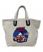 NOMADIS×JOURNAL STANDARD×DISNEYノマディス×ジャーナルスタンダード×ディズニー）の古着「別注 キャラクタープリントトートバッグ」｜ホワイト