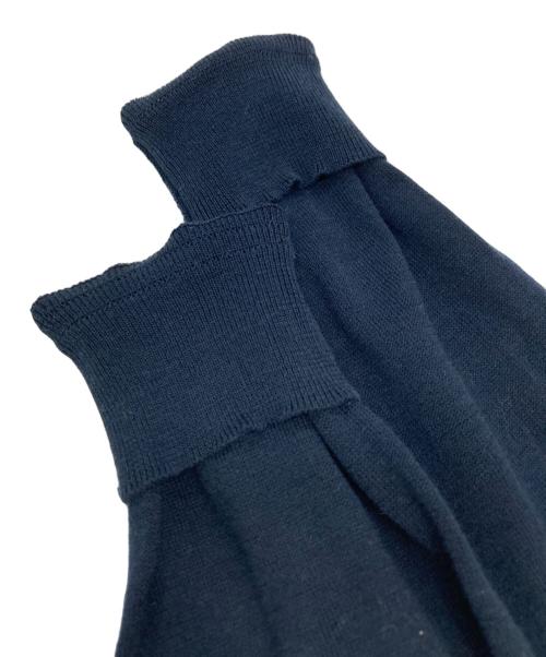 JIL SANDER（ジルサンダー）JIL SANDER (ジルサンダー) コットンボーダーニット ネイビー サイズ:40の古着・服飾アイテム