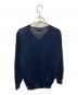 JIL SANDER (ジルサンダー) コットンボーダーニット ネイビー サイズ:40：3500円
