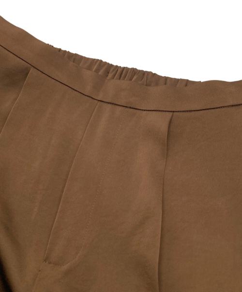 JOURNAL STANDARD（ジャーナルスタンダード）JOURNAL STANDARD (ジャーナルスタンダード) 【&FUNCTION】【接触冷感/洗える】マットサテンワイドパンツ ブラウン サイズ:36の古着・服飾アイテム