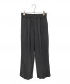 JOURNAL STANDARD relumeジャーナルスタンダード レリューム）の古着「マットウースフレアタックパンツ」｜グレー