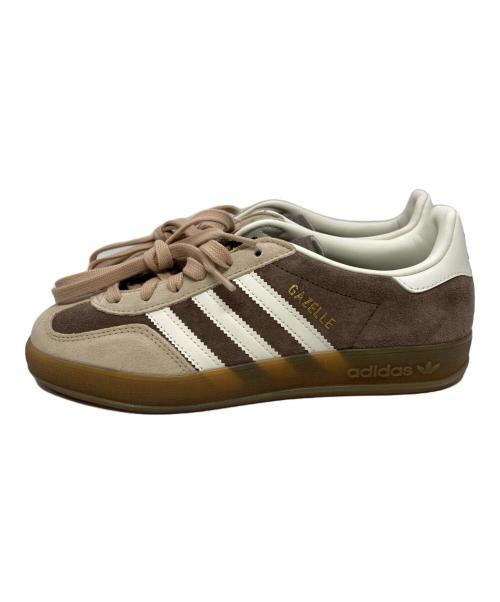 adidas（アディダス）adidas (アディダス) Gazelle Indoor（ガゼル インドア） ブラウン サイズ:US5.5/UK5/JP23.5の古着・服飾アイテム