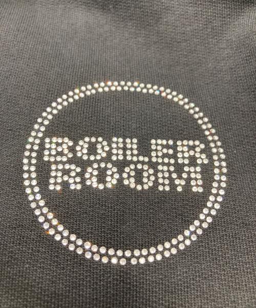 BOILER ROOM（ボイラールーム）BOILER ROOM (ボイラールーム) ラインストーンロゴ フーディ ブラック サイズ:Ｍの古着・服飾アイテム