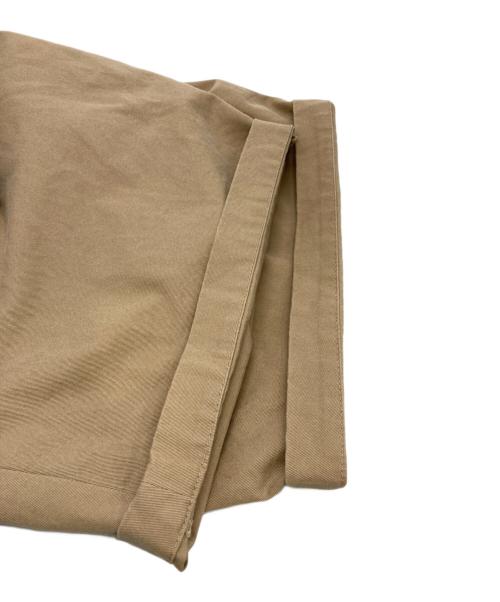 BEAMS PLUS（ビームスプラス）BEAMS PLUS (ビームスプラス) 2プリーツショーツ ツイル ベージュ サイズ:Ｓの古着・服飾アイテム