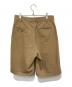 BEAMS PLUS (ビームスプラス) 2プリーツショーツ ツイル ベージュ サイズ:Ｓ：3000円