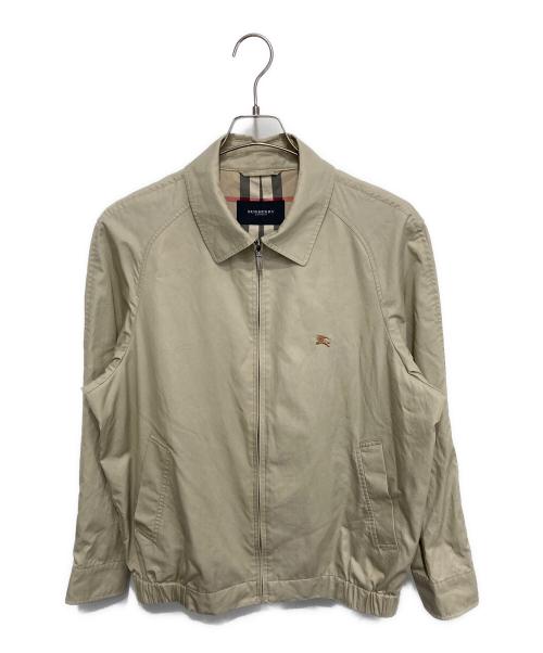 BURBERRY LONDON（バーバリーロンドン）BURBERRY LONDON (バーバリーロンドン) スイングトップ ベージュ サイズ:LLの古着・服飾アイテム