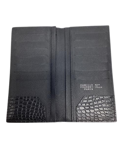 CAMILLE FOURNET PARIS（カミーユフォルネ）CAMILLE FOURNET PARIS (カミーユフォルネ) 長財布 / 21.04 VERSO ブラックの古着・服飾アイテム