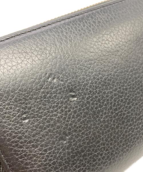 Christian Louboutin（クリスチャン・ルブタン）Christian Louboutin (クリスチャン・ルブタン) パネトーネ ラウンドファスナーウォレット ブラックの古着・服飾アイテム