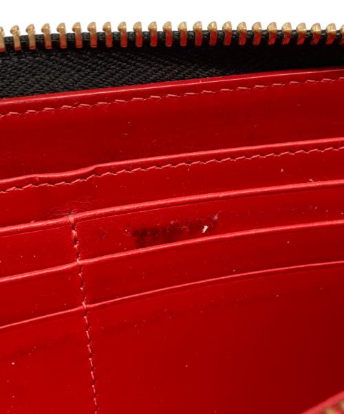 Christian Louboutin（クリスチャン・ルブタン）Christian Louboutin (クリスチャン・ルブタン) パネトーネ ラウンドファスナーウォレット ブラックの古着・服飾アイテム