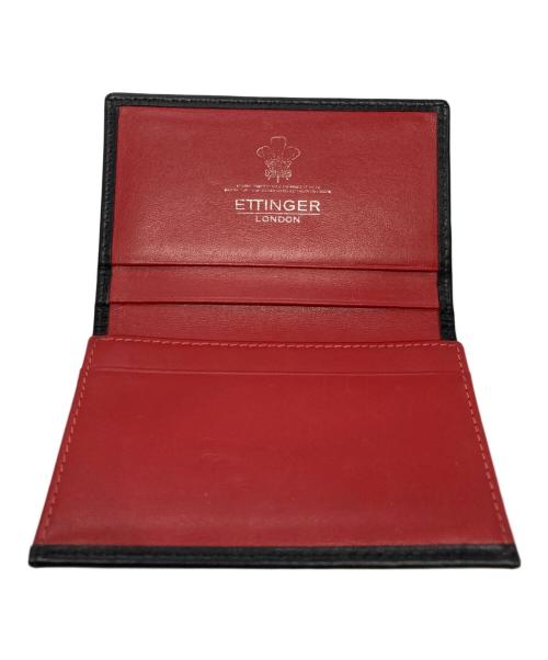 ETTINGER（エッティンガー）ETTINGER (エッティンガー) カードケース ブラックの古着・服飾アイテム