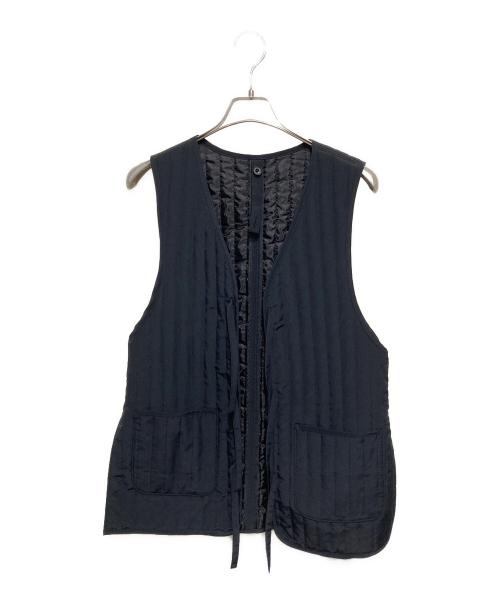 bractment（ブラクトメント）bractment (ブラクトメント) ライナーベスト付 Fレザーフードブルゾン ブラック サイズ:FREEの古着・服飾アイテム