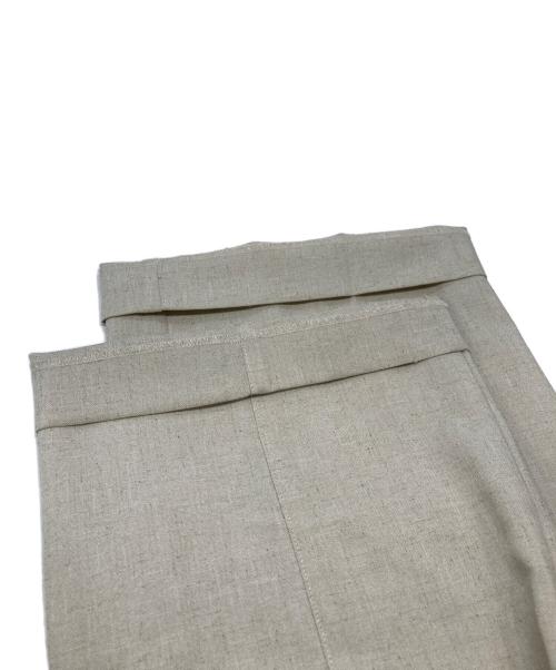 green label relaxing（グリーンレーベルリラクシング）green label relaxing (グリーンレーベルリラクシング) ニーハイフレアパンツ アイボリー サイズ:38の古着・服飾アイテム