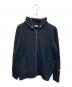 Champion（チャンピオン）の古着「リバースウィーブジップフーデッドスウェットシャツ」｜ブラック