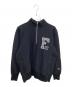 Champion REVERSE WEAVE（チャンピオン リバース ウィーブ）の古着「リバースウィーブ ハーフジップスウェット」｜ブラック