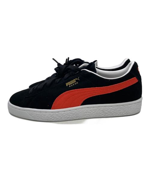 PUMA（プーマ）PUMA (プーマ) SUEDE CLASSIC XXI / スウェード クラシック XXI ブラック×レッド サイズ:US9.5/UK8.5/EUR43US9.2.5 未使用品の古着・服飾アイテム