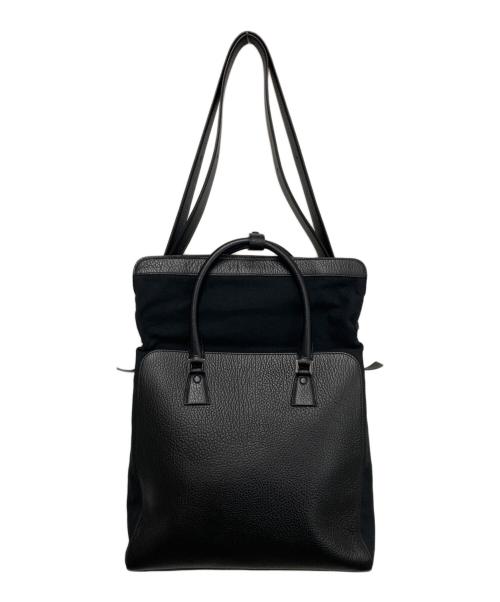 Maison Margiela（メゾンマルジェラ）Maison Margiela (メゾンマルジェラ) 5AC グレインレザー 3wayバッグ ブラックの古着・服飾アイテム