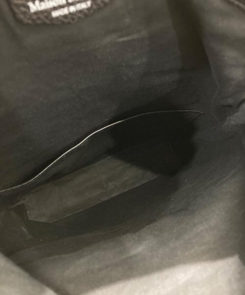 Maison Margiela（メゾンマルジェラ）Maison Margiela (メゾンマルジェラ) 5AC グレインレザー 3wayバッグ ブラックの古着・服飾アイテム