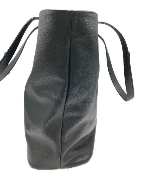 business leather factory（ビジネス レザー ファクトリー）business leather factory (ビジネス レザー ファクトリー) レザートートバッグ ブラックの古着・服飾アイテム