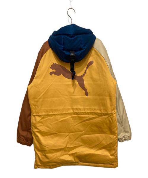 PUMA（プーマ）PUMA (プーマ) レトロブロック ダウンジャケット マルチカラー サイズ:Lの古着・服飾アイテム