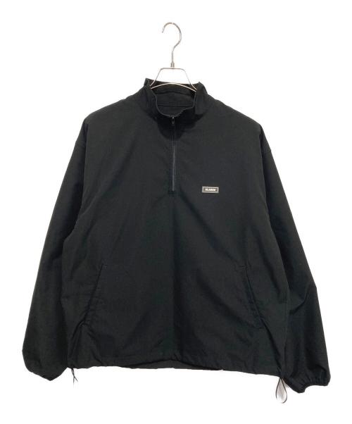 X-LARGE（エクストララージ）X-LARGE (エクストララージ) ハーフジップアップジャケット ブラック サイズ:Lの古着・服飾アイテム