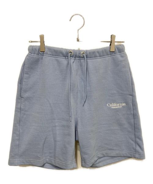 California General Store（カリフォルニアジェネラルストア）California General Store (カリフォルニアジェネラルストア) スウェットハーフパンツ ブルー サイズ:Ｍの古着・服飾アイテム