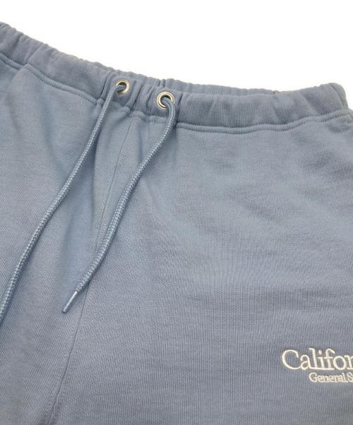 California General Store（カリフォルニアジェネラルストア）California General Store (カリフォルニアジェネラルストア) スウェットハーフパンツ ブルー サイズ:Ｍの古着・服飾アイテム
