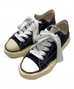 MIHARA YASUHIROミハラヤスヒロ）の古着「ピーターソン オリジナルソール キャンバススニーカー」｜ブラック