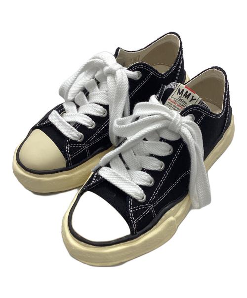 MIHARA YASUHIRO（ミハラヤスヒロ）MIHARA YASUHIRO (ミハラヤスヒロ) ピーターソン オリジナルソール キャンバススニーカー ブラック サイズ:41の古着・服飾アイテム