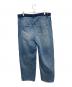 ZARA (ザラ) バギーフィットストライプジーンズ ブルー サイズ:44：4000円